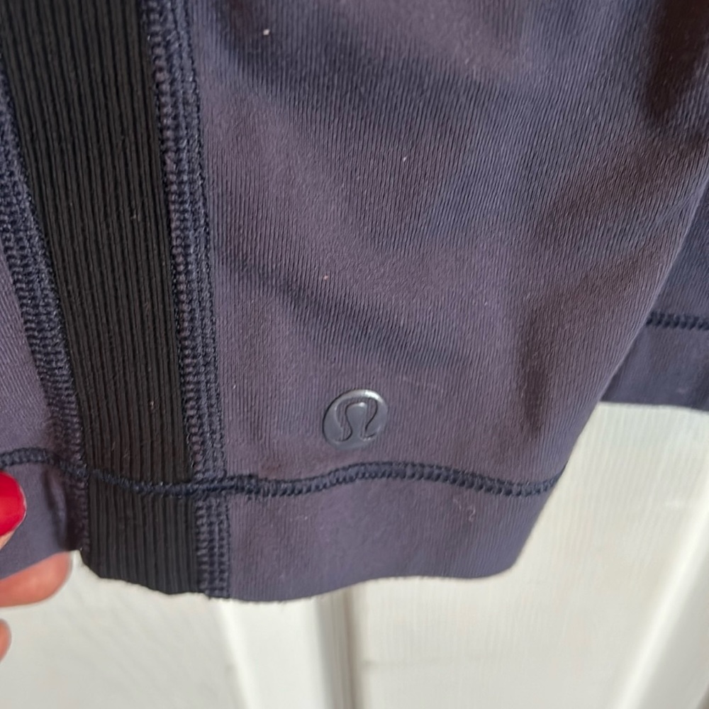 Lululemon navy blue midlength dress